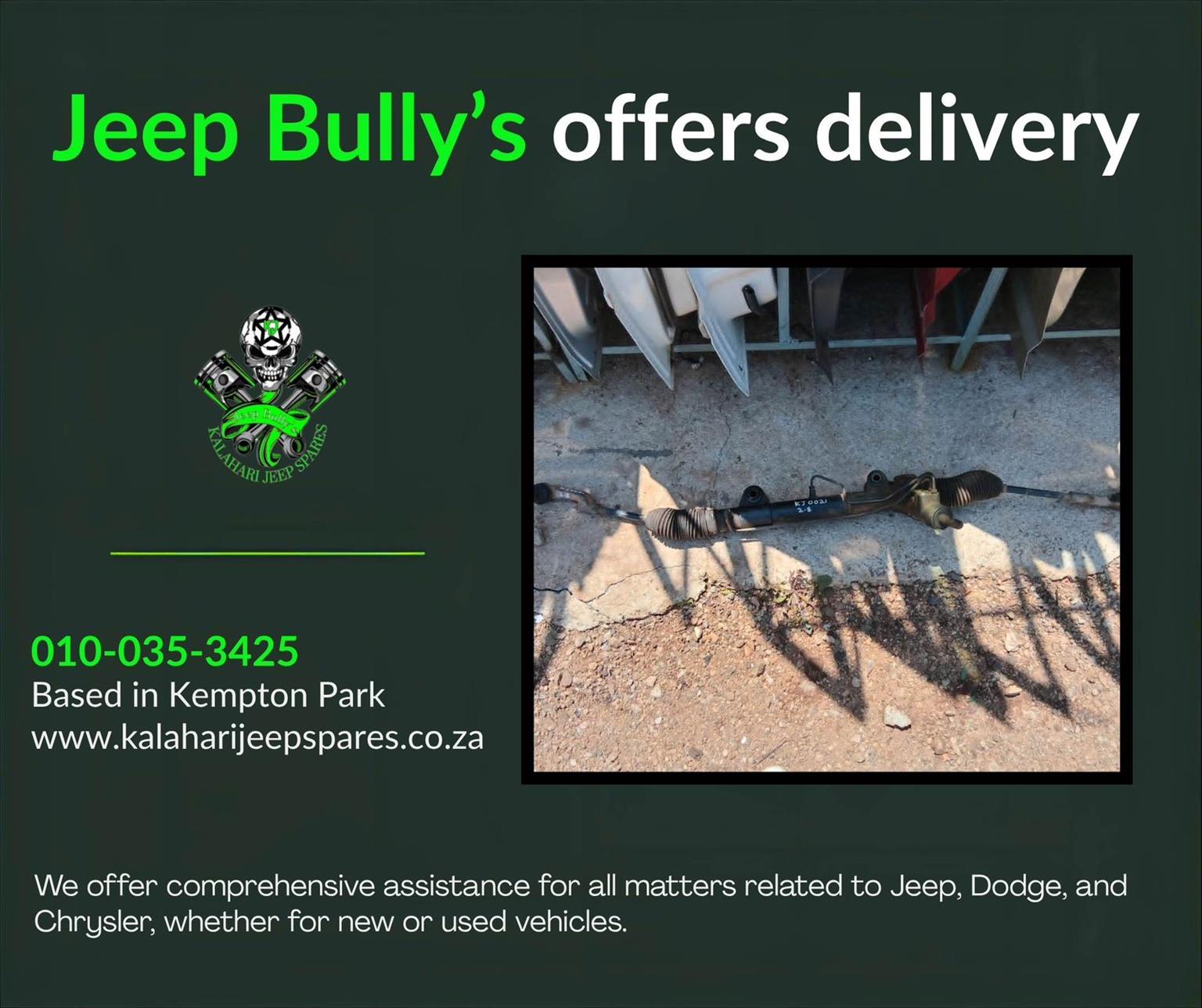 Jeep Cherokee Kj 2.8 Steering Rack - Private Seller Jeep Cherokee Kj 2.8 Steering Rack - Private Seller