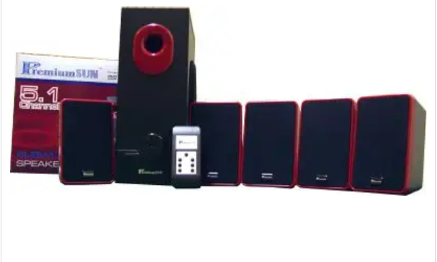 ENHANCE YOUR AUDIO WITH 5800W 5.1ch SURROUND MULTIMEDIA SPEAKER WITH REMOTE INCL