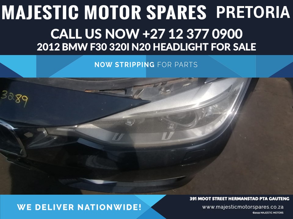 2012 BMW 320i F30 headlight for sale used - Private Seller 2012 BMW 320i F30 headlight for sale used - Private Seller