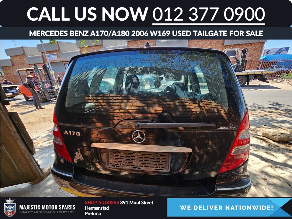 2006 Mercedes Benz A class tailgate for sale used - Private Seller 2006 Mercedes Benz A class tailgate for sale used - Private Seller