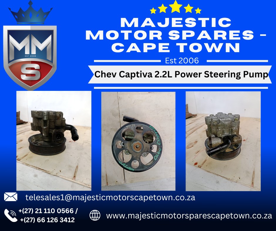 Chev Captiva 2.2L Power Steering Pump - Private Seller Chev Captiva 2.2L Power Steering Pump - Private Seller