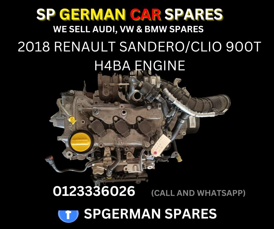 2018 RENAULT SANDERO/CLIO 900T H4BA ENGINE FOR SALE!! - Private Seller