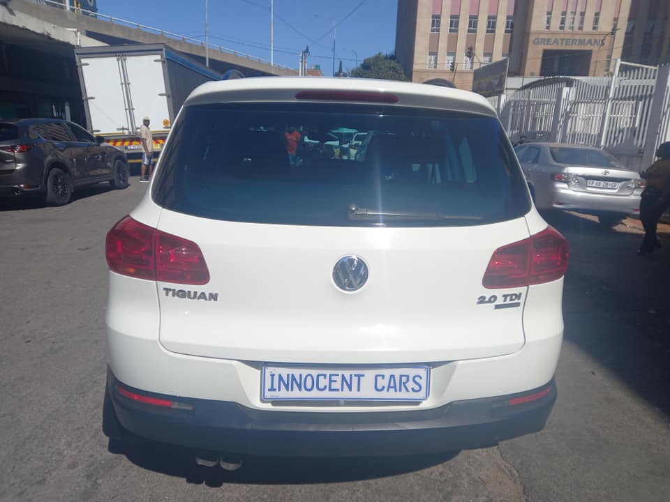 2015 VW TIGUAN 2.0 TDI DIESEL, AUTOMATIC TRANSMISSION, WHITE COLOUR, MILEAGE 81000KM