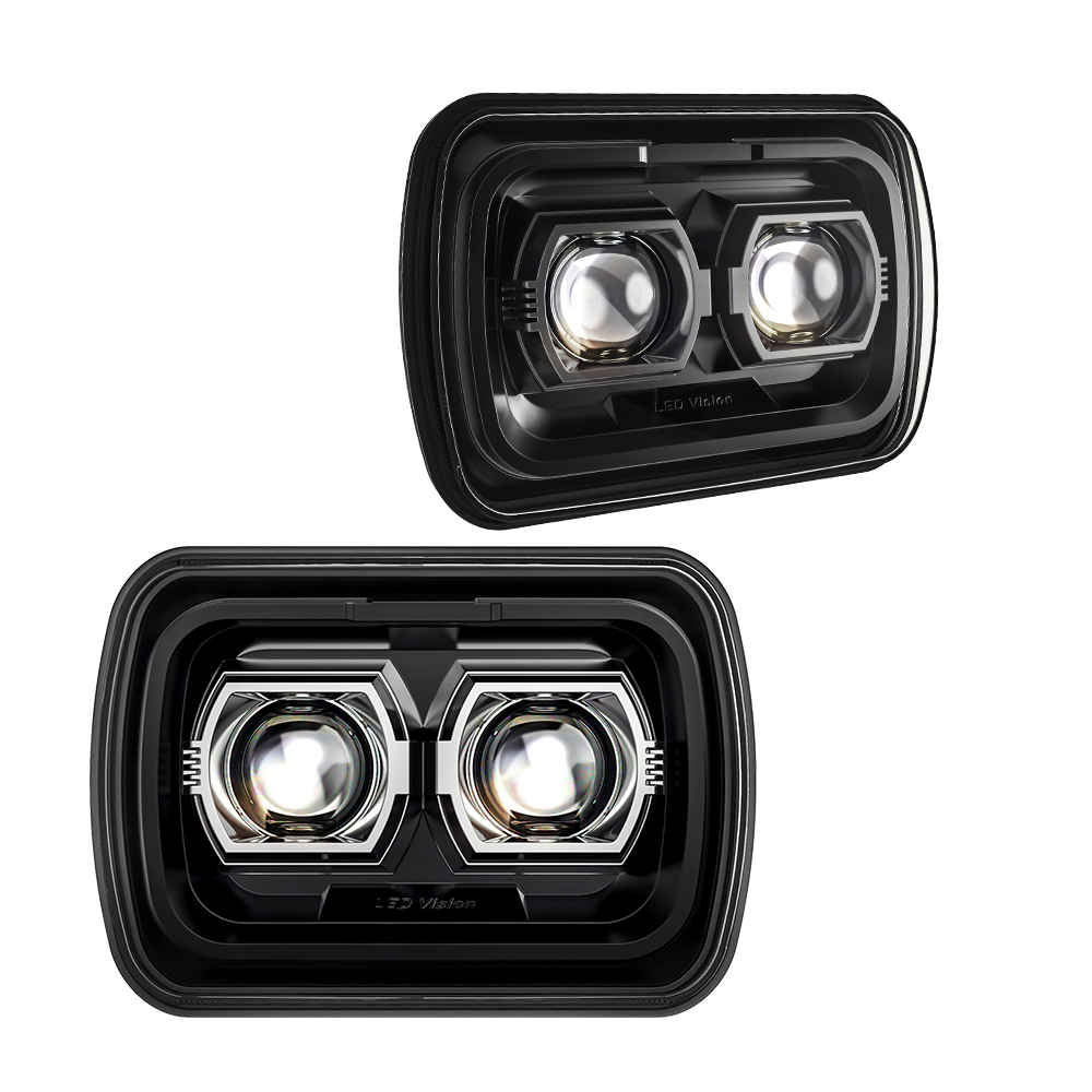 LED360 5X7″ LED Replacement for Sealed Beam with DRL