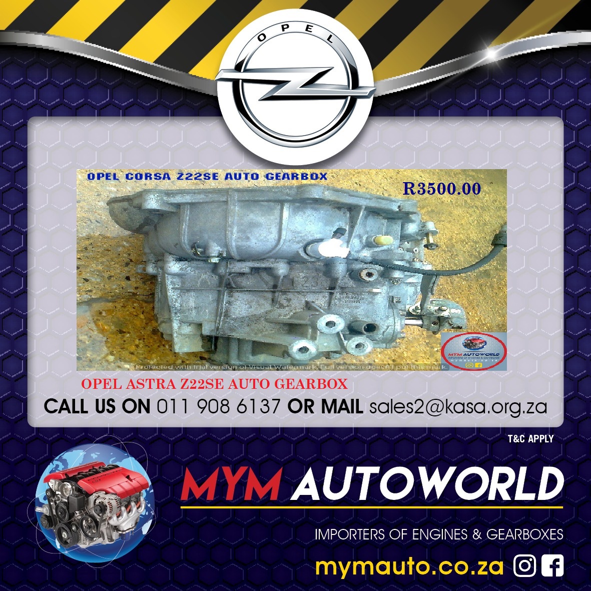 OPEL CORSA Z22SE AUTO GEARBOX FOR SALE - Private Seller OPEL CORSA Z22SE AUTO GEARBOX FOR SALE - Private Seller