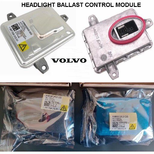 Volvo headlight ballast control unit
