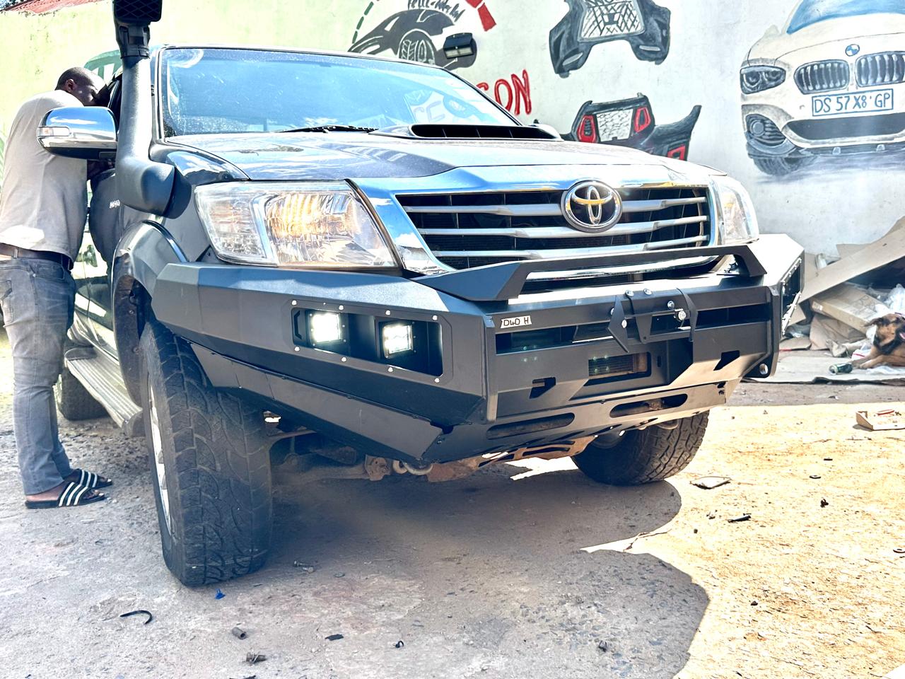 Toyota Hilux D4D Replacement Bumper for sale with fitting - Private Seller