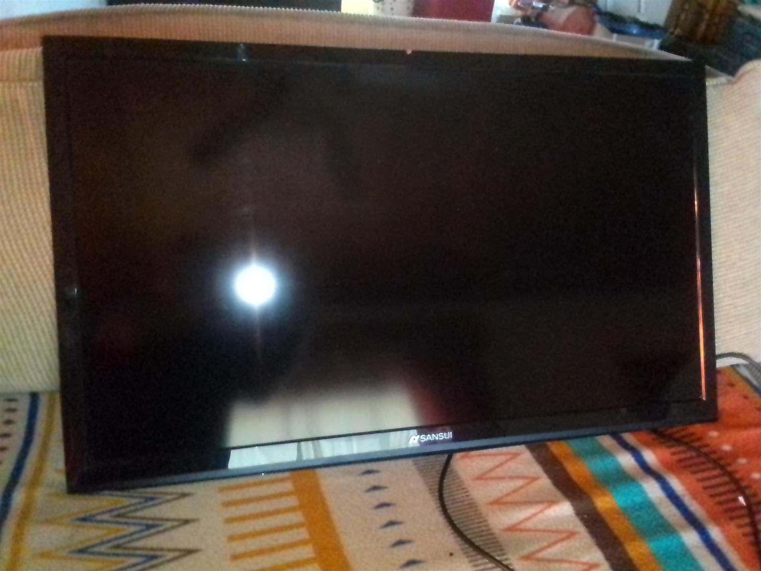 Sansui 40inch tv with Wall mount 
