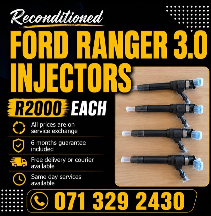 FORD RANGER 3.0 INJECTORS FOR SALE WITH WARRANTY - Private Seller FORD RANGER 3.0 INJECTORS FOR SALE WITH WARRANTY - Private Seller