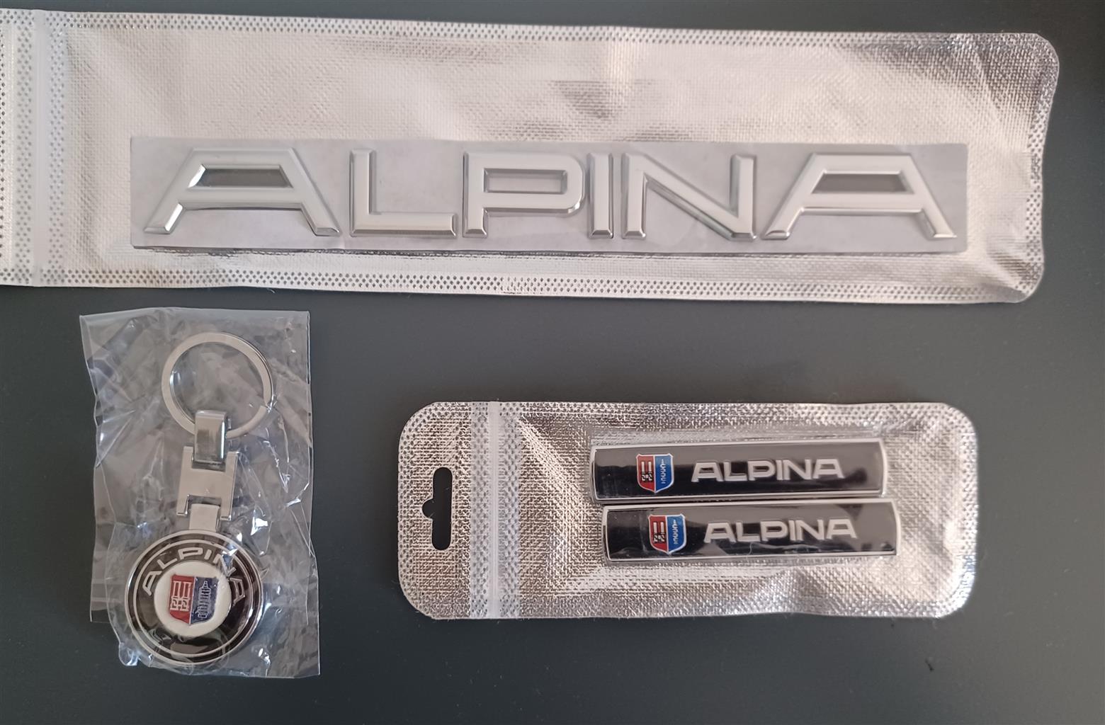 BMW Alpina badges emblems wheel centre caps - Private Seller