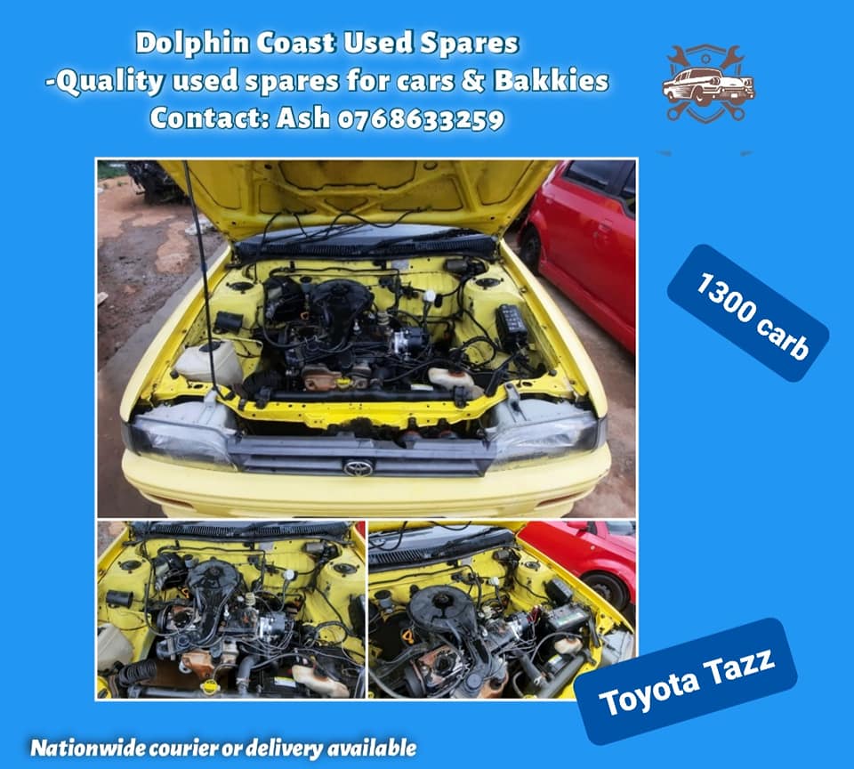 Toyota Tazz ( mk1 1300 carb ) stripping for spares - Private Seller Toyota Tazz ( mk1 1300 carb ) stripping for spares - Private Seller