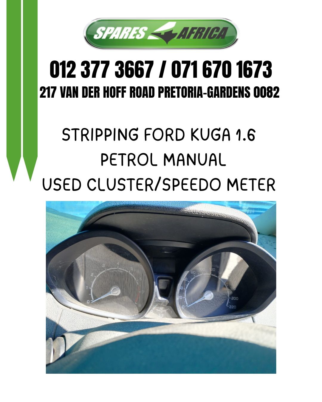 Used Cluster / Speedometer for Sale - Private Seller Used Cluster / Speedometer for Sale - Private Seller