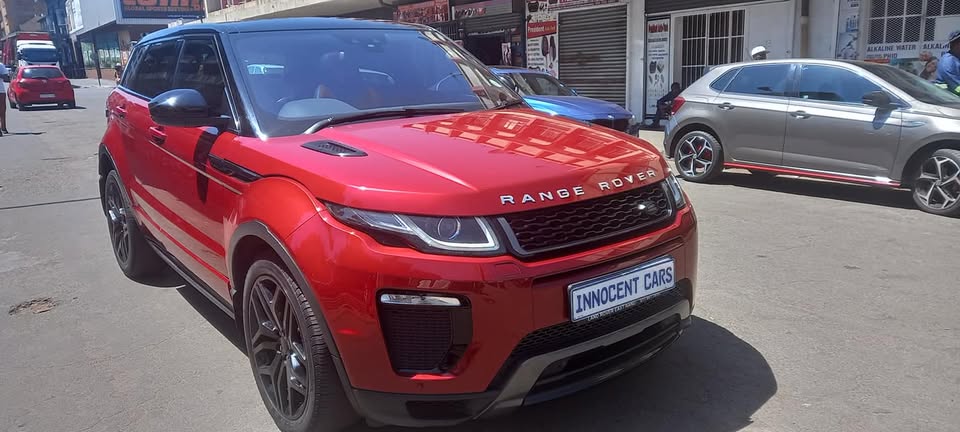2018 RANGE ROVER EVOQUE AUTOMATIC DIESEL, MAROON