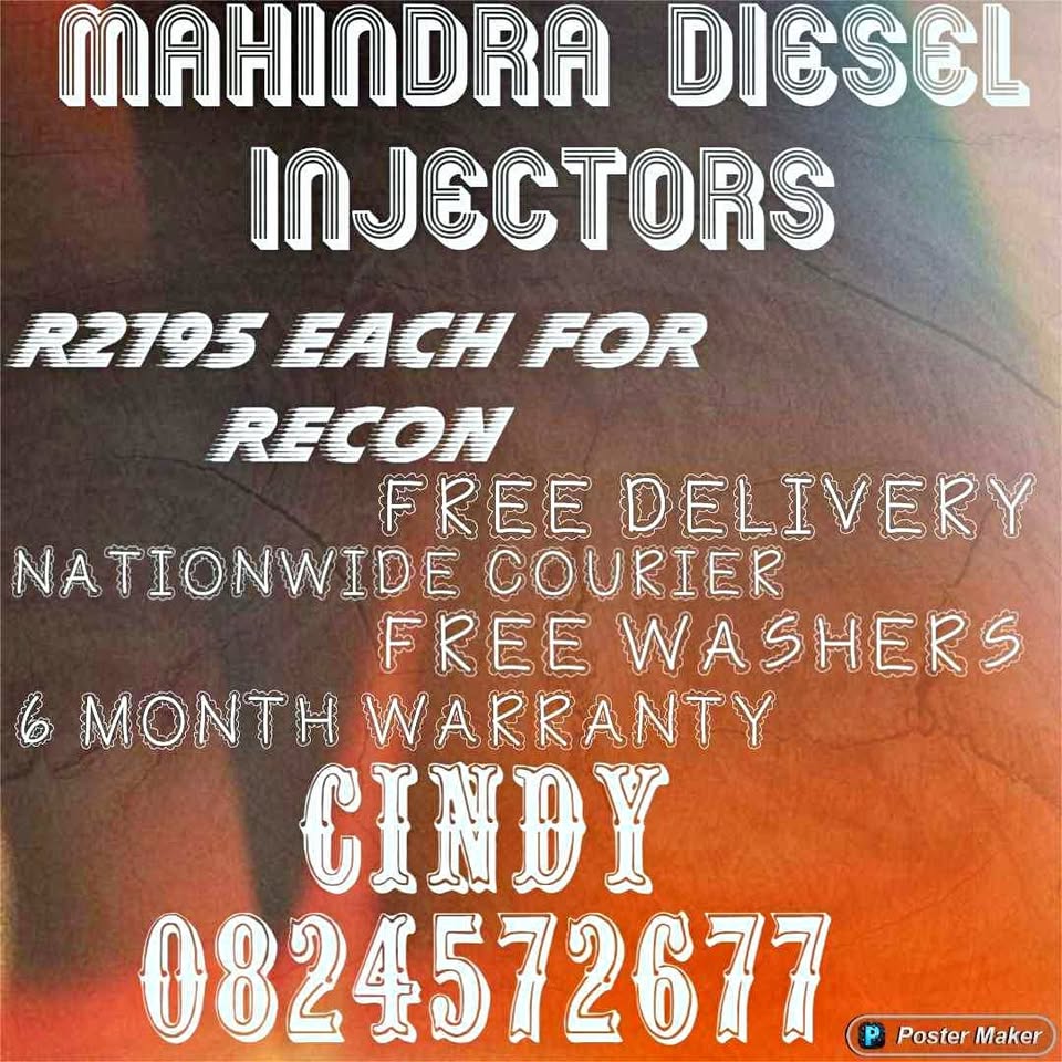 Mahindra Diesel injectors - Private Seller Mahindra Diesel injectors - Private Seller