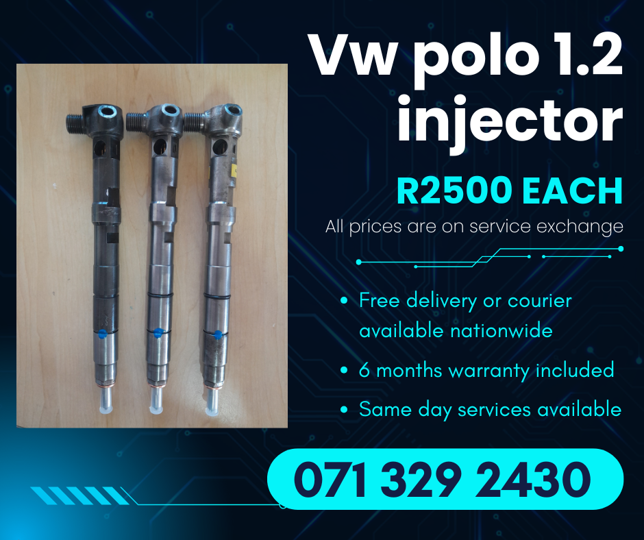 VW POLO 1.2 DIESEL INJECTORS FOR SALE WITH WARRANTY - Private Seller VW POLO 1.2 DIESEL INJECTORS FOR SALE WITH WARRANTY - Private Seller
