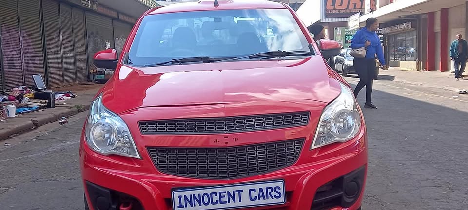 2016 CHEVROLET UTILITY BAKKIE 1.4 MANUAL, RED COLOUR, PETROL, MILEAGE 79000KM,