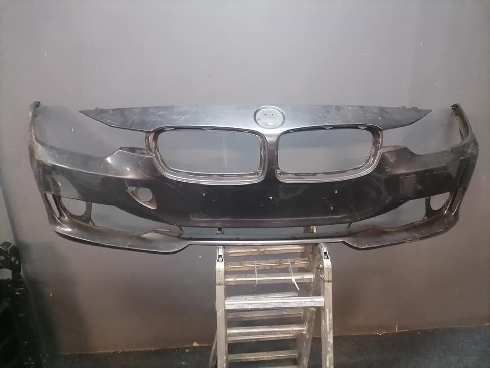 BMW F30 black bumper DM or contact number in the description for assistance. - Private Seller