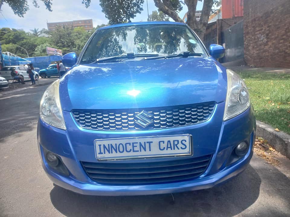 2013 SUZUKI SWIFT 1.4 SE PETROL, MANUAL, BLUE COLOR, MILEAGE 96000KMS,FULL SERVICE HI