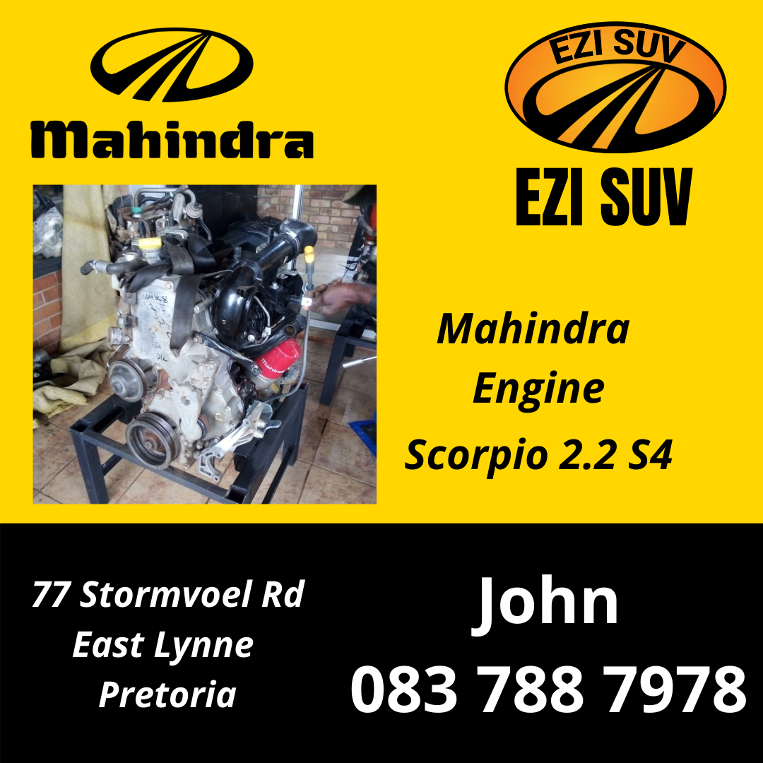 Mahindra Scorpio 2.2 S4 Engine