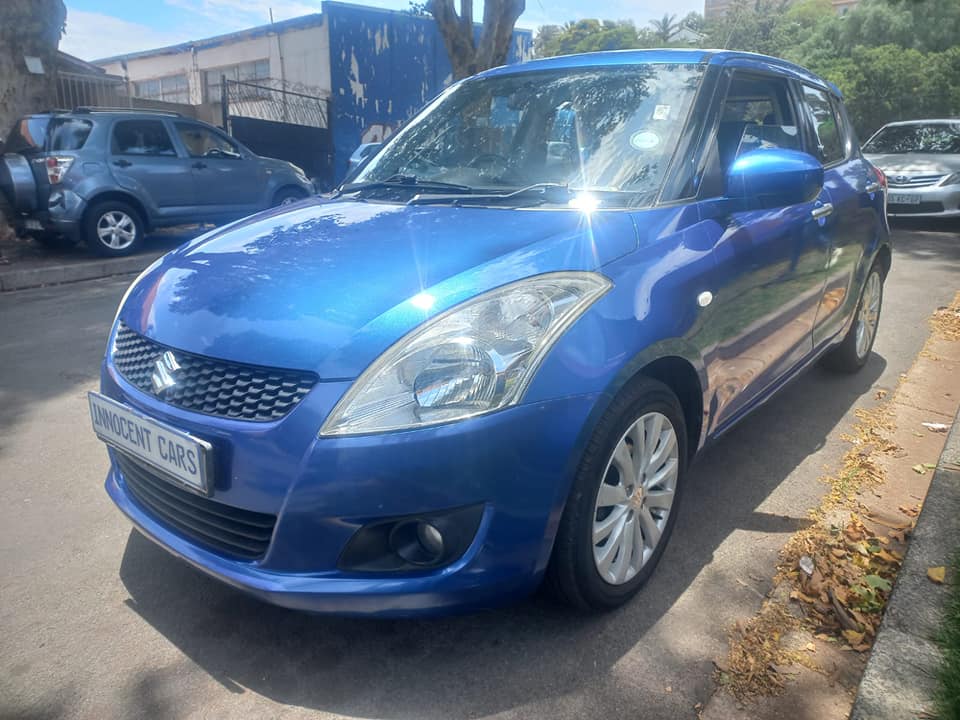 2013 SUZUKI SWIFT 1.4 SE PETROL, MANUAL, BLUE COLOR, MILEAGE 96000KMS,FULL SERVICE HI