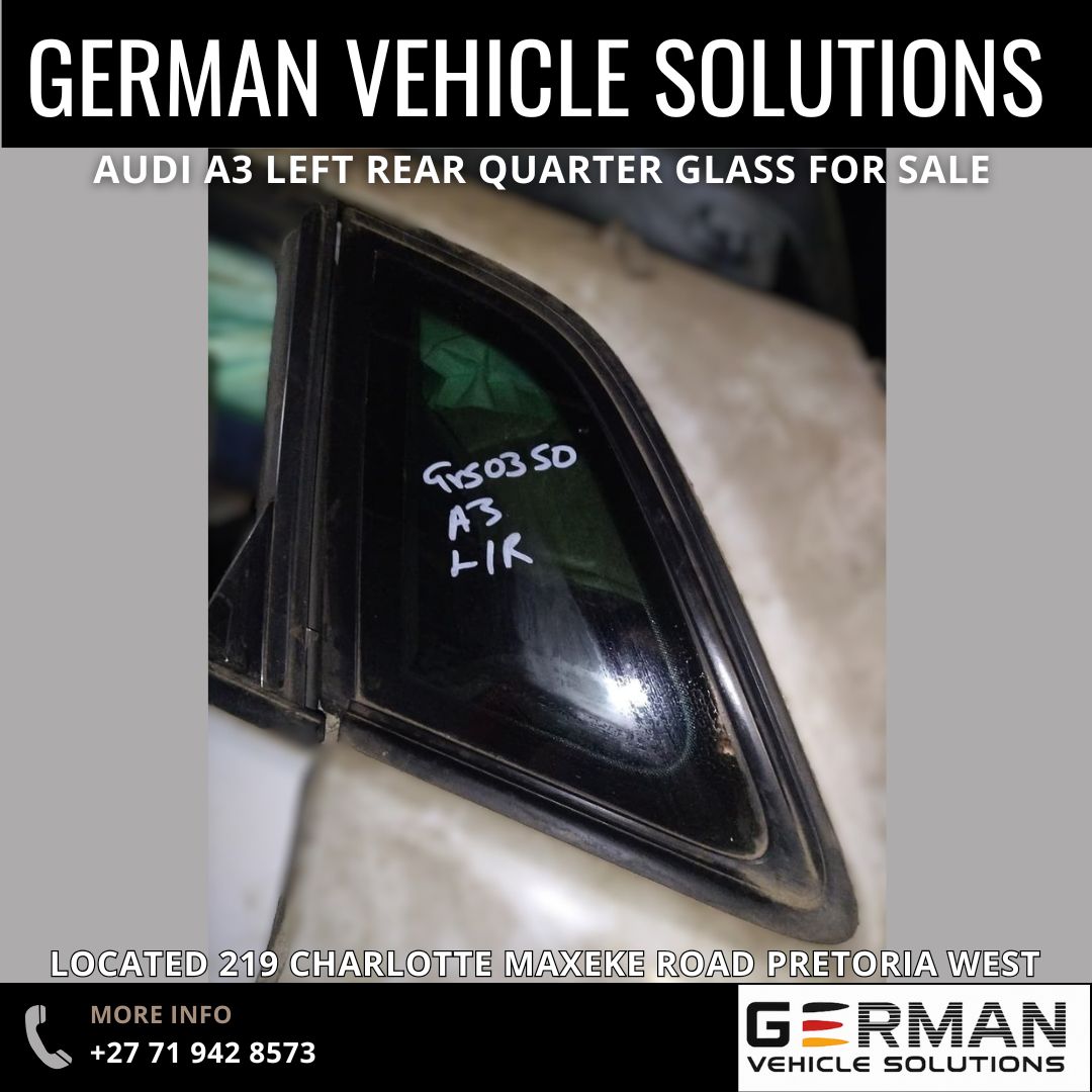 2013 Audi A3 quarter glass rear for sale used - Private Seller
