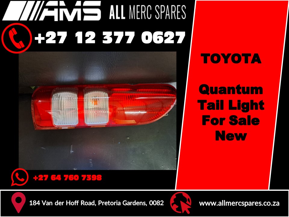 Toyota Quantum tail light for sale new - Private Seller
