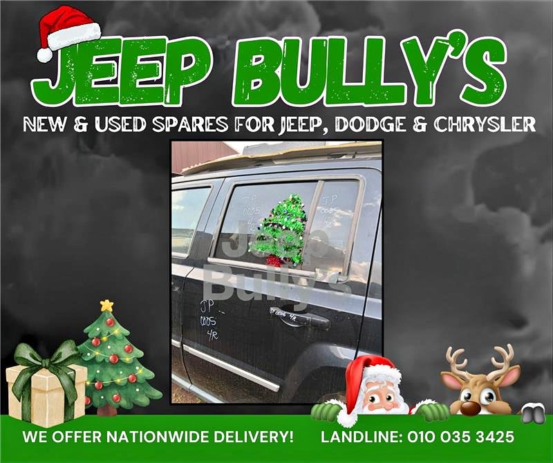 Left Rear Door | Jeep Patriot | Breaking For Spares - Private Seller Left Rear Door | Jeep Patriot | Breaking For Spares - Private Seller
