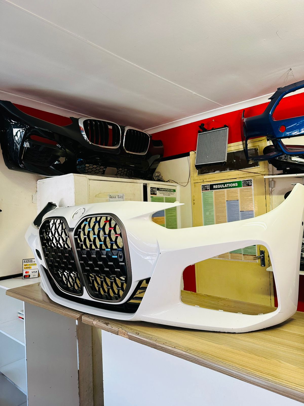 2022 BMW 4 SERIES G22/G23 FRONT BUMPER WITH MAIN GRILL AVAILABLE FOR SALE - Private Seller