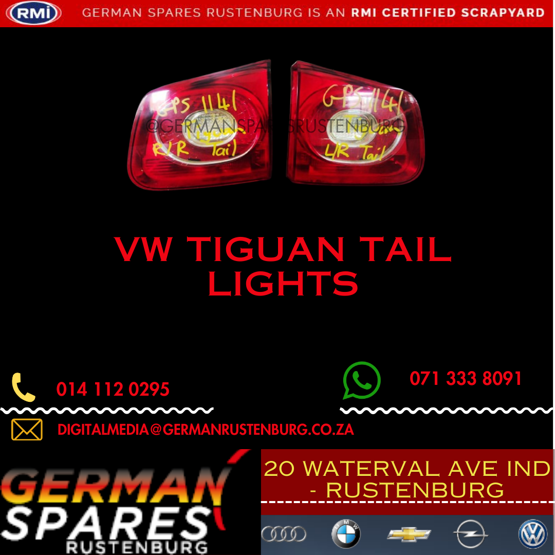 Vw Tiguan Tail Lights - Private Seller Vw Tiguan Tail Lights - Private Seller