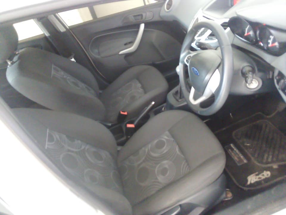 2012 FORD FIESTA 1.6 WHITE, MANUAL, PETROL