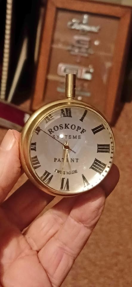 Roskopf clock. Roskopf clock.