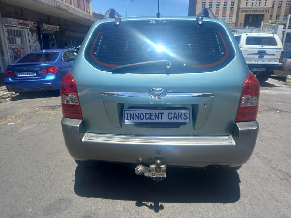 2007 HYUNDAI TUCSON, 2.0 PETROL, MANUAL TRANSMISSION, BLUE COLOUR