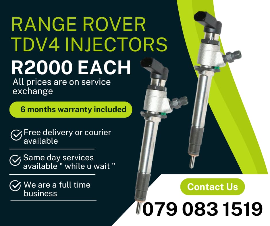RANGE ROVER TDV4 INJECTORS FOR SALE WITH WARRANTY INCLUDED - Private Seller