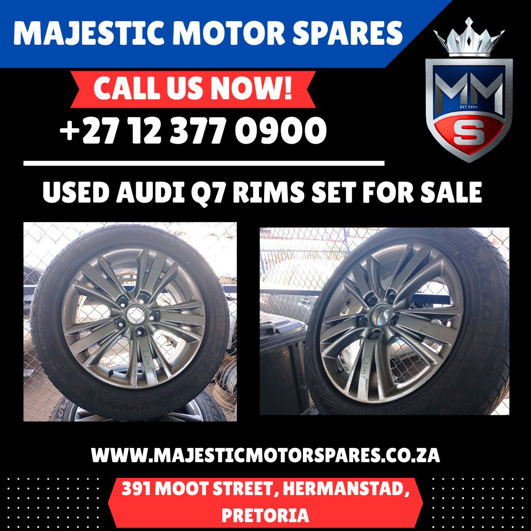 Audi Q7 Rims Set for Sale – Used, Great Condition! - Private Seller Audi Q7 Rims Set for Sale – Used, Great Condition! - Private Seller