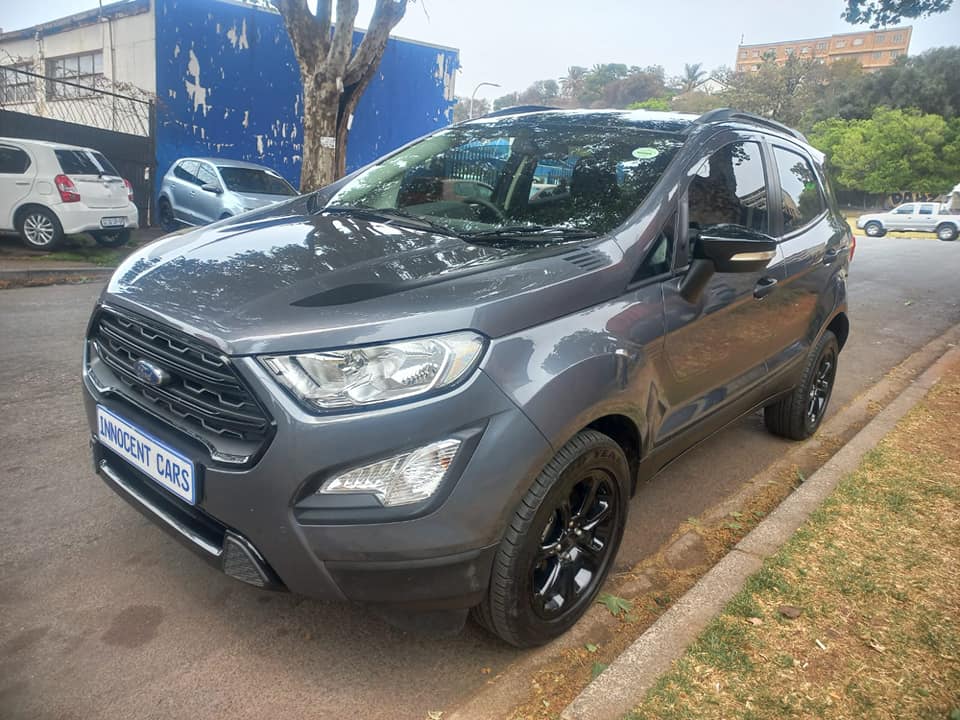 2022 FORD ECOSPORT ECOBOOST 1.5 PETROL, AUTOMATIC, GREY COLOR, MILEAGE