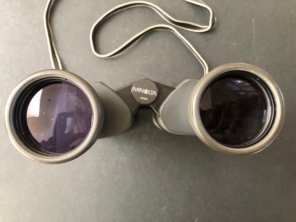Minolta Standard EZ 10x50 Wide Angle Binoculars with Case and neck strap