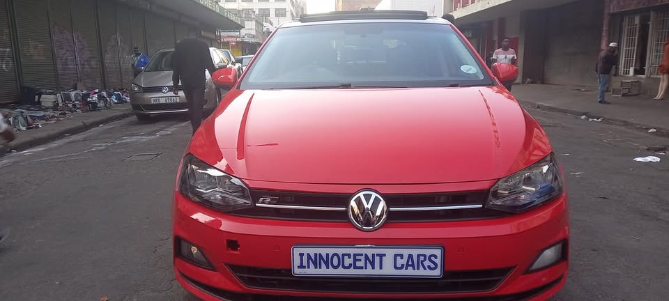 2018 MODEL VW POLO 8 R-LINE 1.0 ENGINE DSG.. AUTOMATIC TRANSMISSION.. RED.