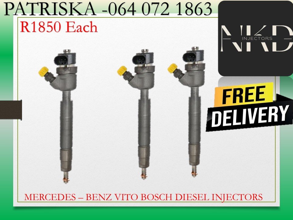 MERCEDES VITO BOSCH DIESEL INJECTORS FOR SALE - Private Seller MERCEDES VITO BOSCH DIESEL INJECTORS FOR SALE - Private Seller