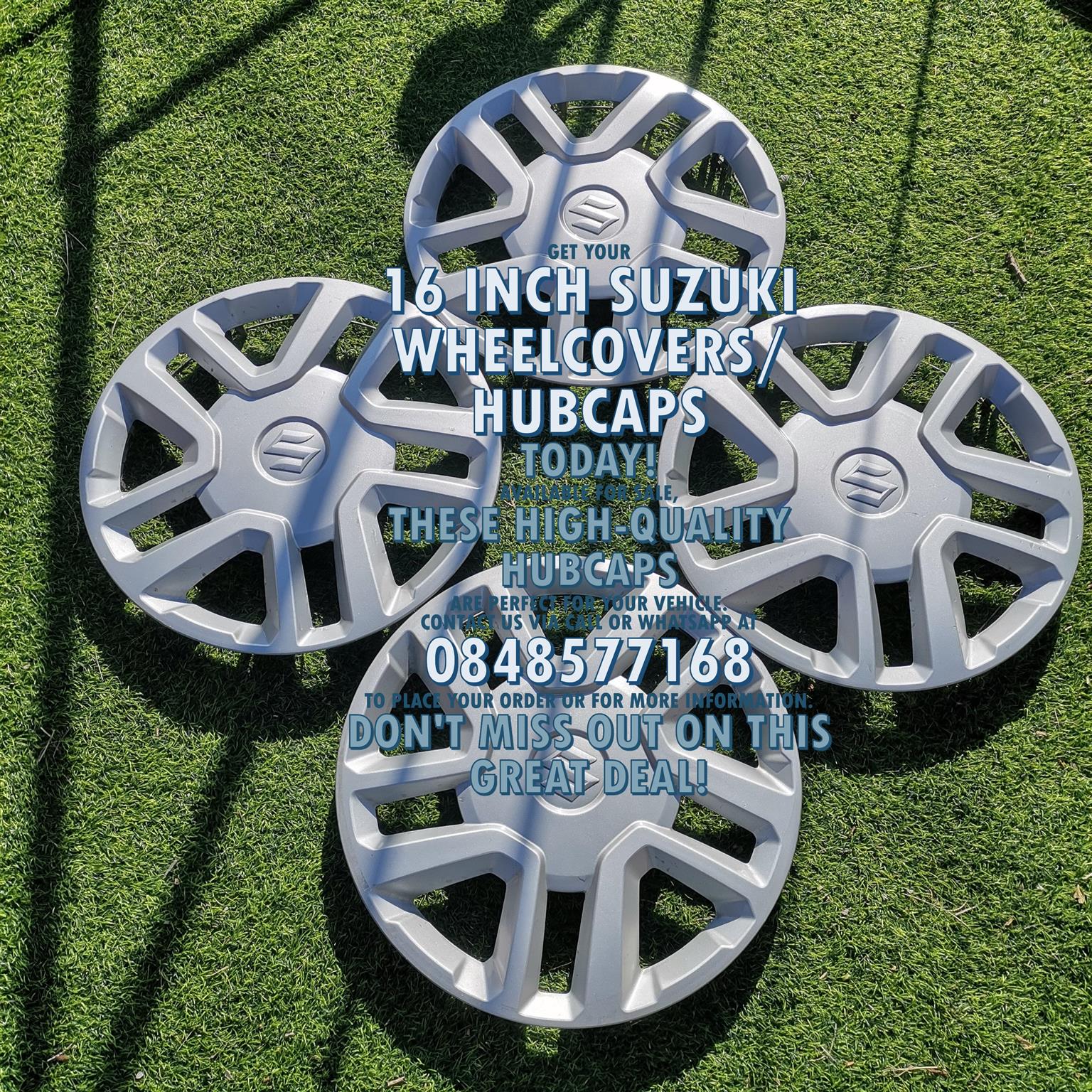 Suzuki Wheelcovers/Hubcaps Available For Sale.16 Inch. - Private Seller