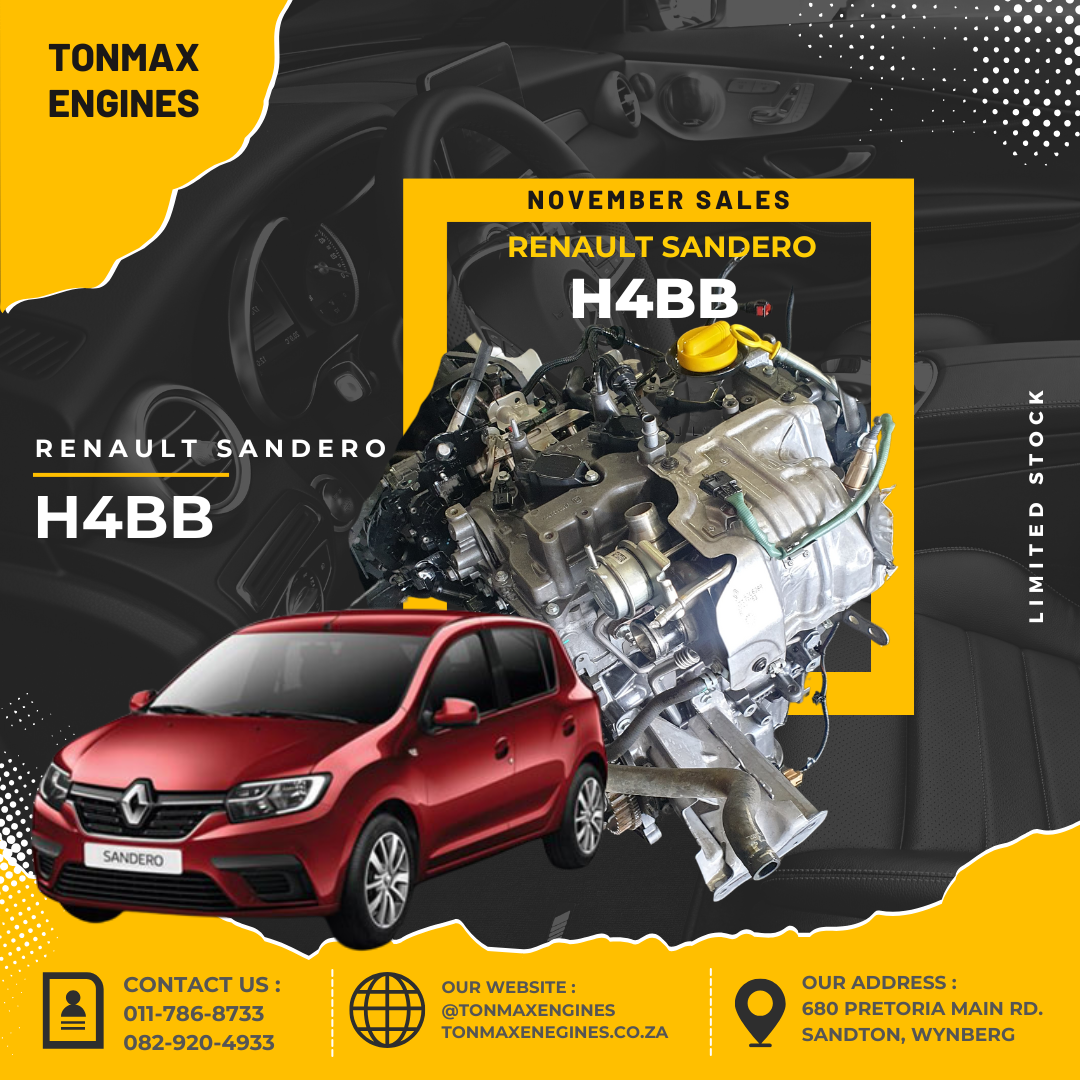 Renault Sandero H4BB Engines for Sale