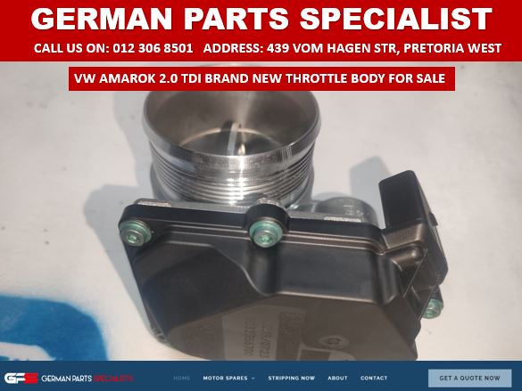 VW AMAROK 2.0 TDI BRAND NEW THROTTLE BODY FOR SALE - Private Seller VW AMAROK 2.0 TDI BRAND NEW THROTTLE BODY FOR SALE - Private Seller