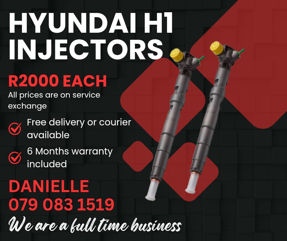 HYUNDAI H1 INJECTORS FOR SALE WITH WARRANTY INCLUDED - Private Seller