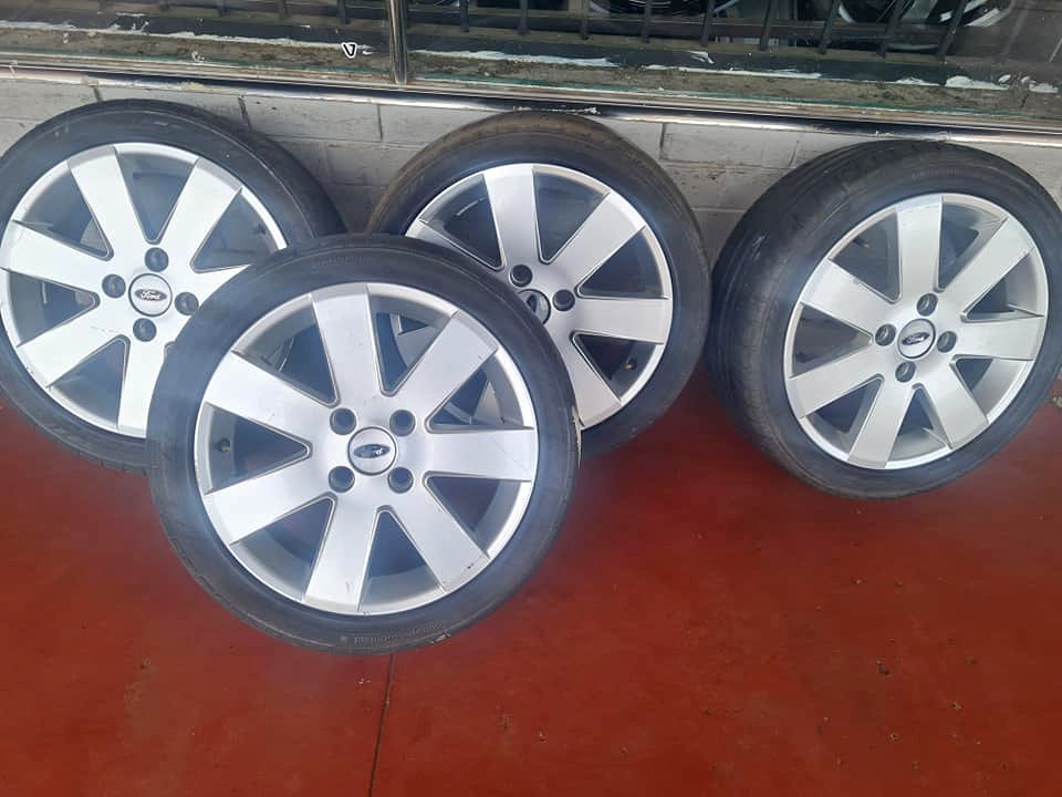 Ford Bantam original alloy mags size 16+tyres - Private Seller Ford Bantam original alloy mags size 16+tyres - Private Seller