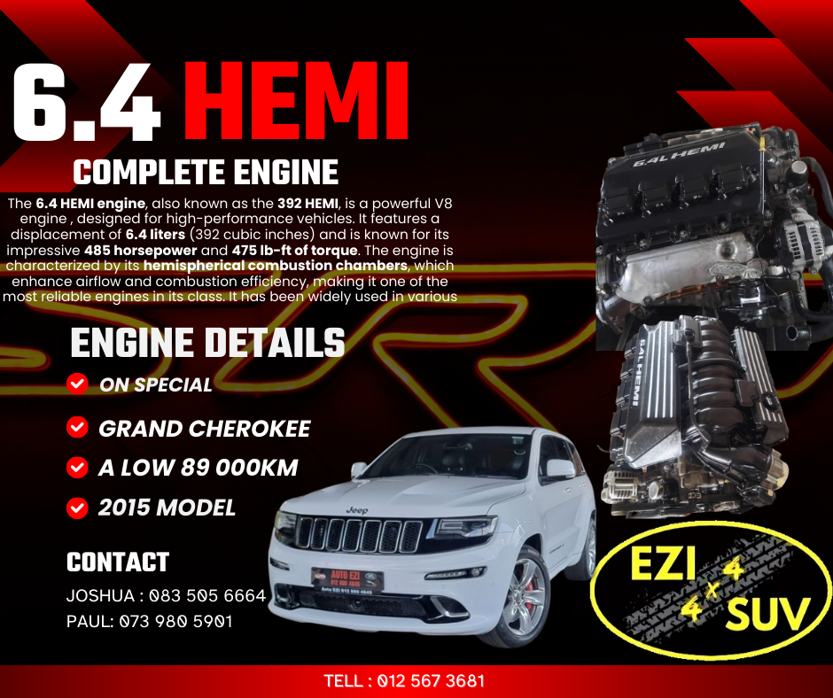 COMPLETE 6.4 HEMI ENGINE - Private Seller COMPLETE 6.4 HEMI ENGINE - Private Seller