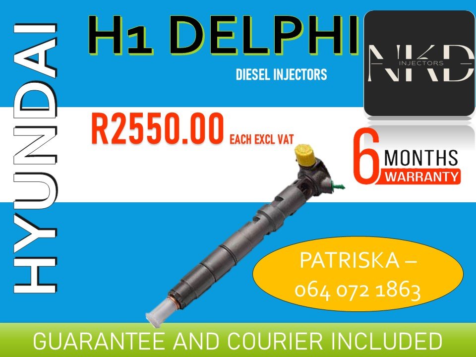 HYUNDAI H1 INJECTORS FOR SALE ON SERVICE EXCHANGE OR TO RECON - Private Seller HYUNDAI H1 INJECTORS FOR SALE ON SERVICE EXCHANGE OR TO RECON - Private Seller