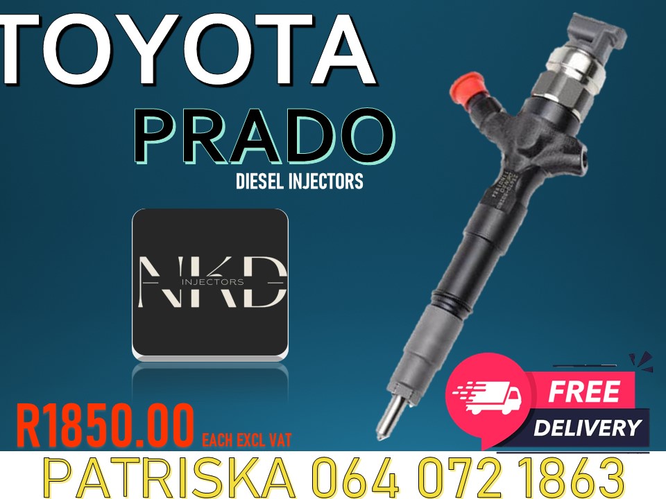 TOYOTA QUALITY DIESEL INJECTORS FOR SALE