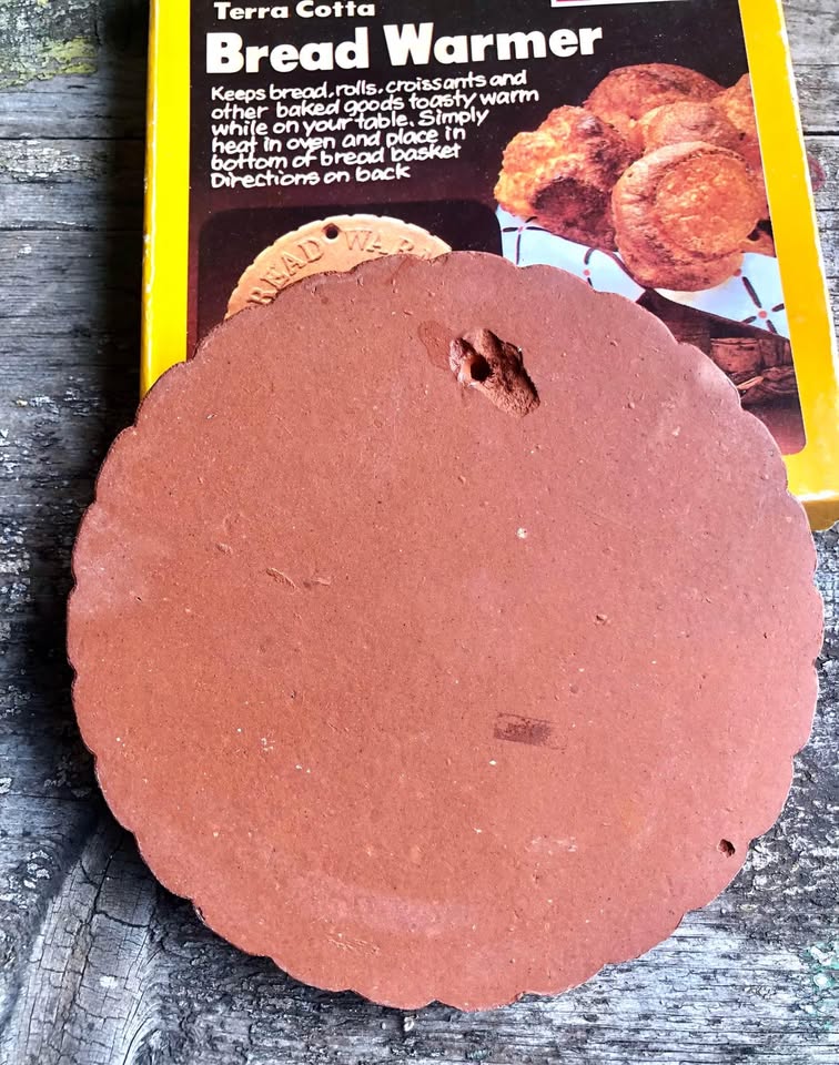 Vintage Cuisena Terra Cotta Bread Warmer