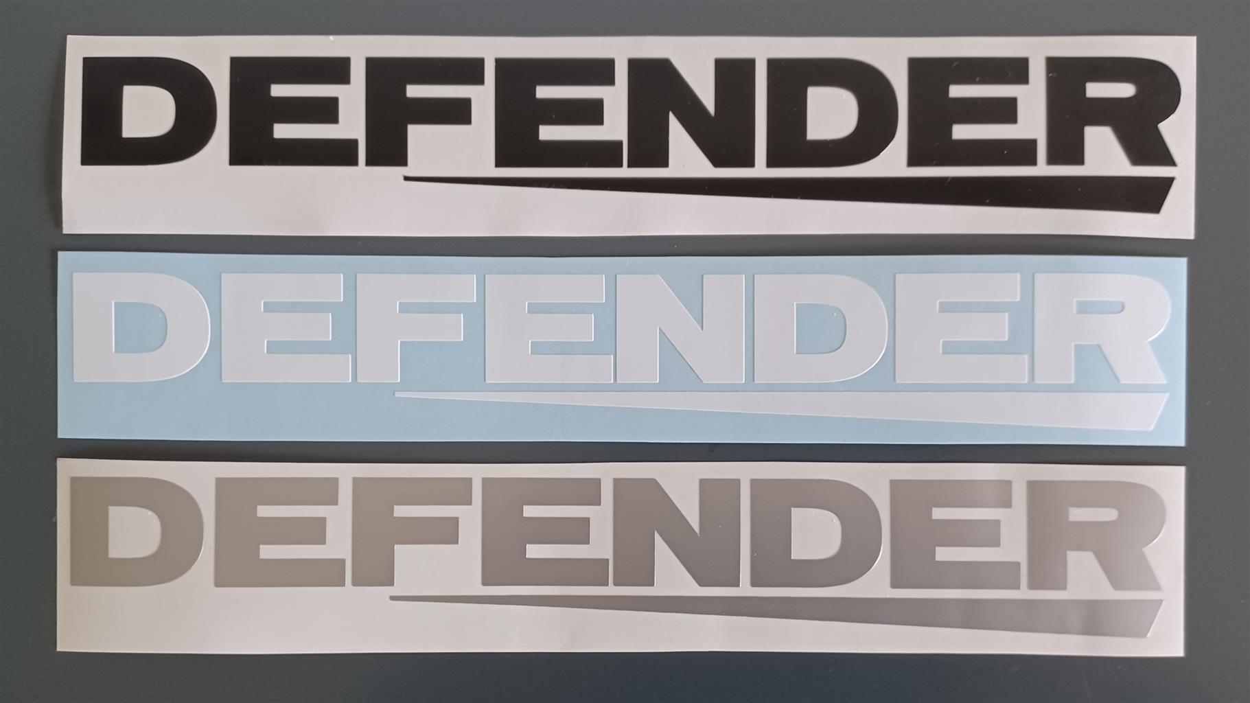 Land Rover Defender 110 decals stickers badges emblems - Private Seller Land Rover Defender 110 decals stickers badges emblems - Private Seller