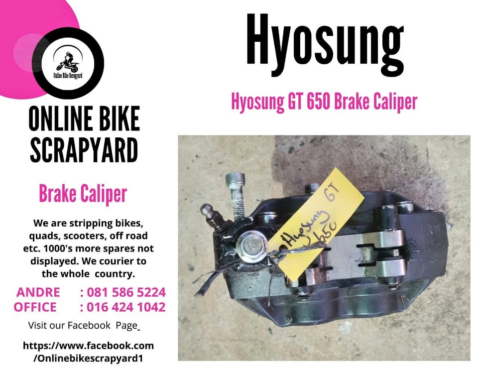 Hyosung GT 650 brake caliper. - Private Seller Hyosung GT 650 brake caliper. - Private Seller