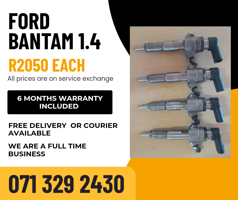 FORD BANTAM 1.4 INJECTORS FOR SALE WITH WARRANTY INCLUDED - Private Seller FORD BANTAM 1.4 INJECTORS FOR SALE WITH WARRANTY INCLUDED - Private Seller